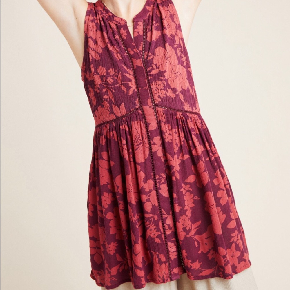 Anthropologie Nia tunic tank